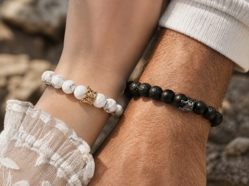The Royal Couple sierfoto 1 Mei's Everest The Royal Couple | armband | Edelsteen Mei's Everest The Royal Couple | armband | Edelsteen - Afbeelding 2