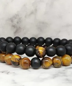 Mei's Everest set | Couple with Claws | Edelsteen | bruin - zwart