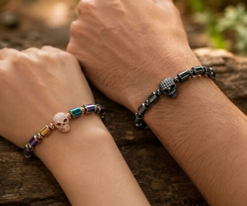 Alternative view of Mei's Everest The Couple of Steel | armband | Edelsteen