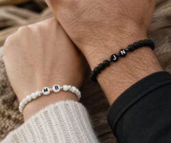Alternative view of Mei’s Handmade Initials Bracelet | armband | Edelsteen