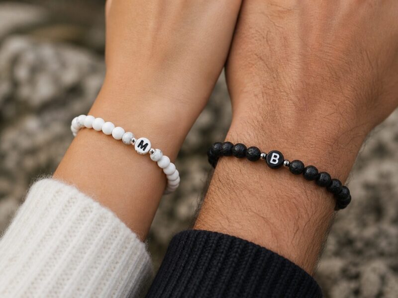 Initial Bracelets sierfoto Mei's Handmade Initial Bracelets | armband | Edelsteen Mei's Handmade Initial Bracelets | armband | Edelsteen - Afbeelding 2
