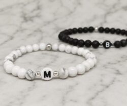 Mei’s Handmade Initial Bracelet | armband | Edelsteen