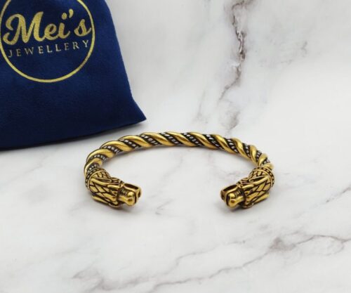 Oath Ring Goud 3 1 Mei's Viking Oath Ring | armband | Stainless Steel Oath Ring Goud 3 1