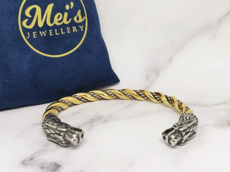 Mei's Viking Oath Ring | armband | Stainless Steel - Afbeelding 7