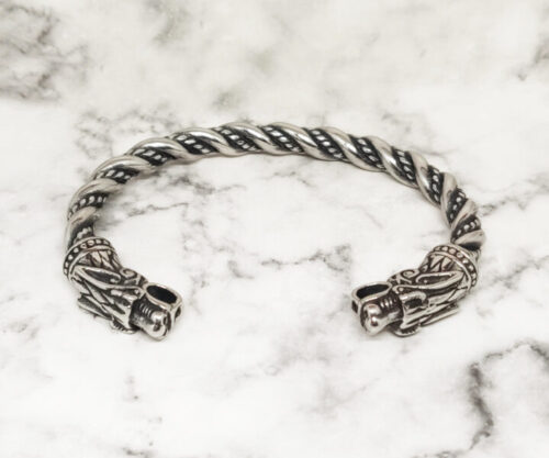 Viking Oath Ring Mei's Jewellery Mei’s Viking Oath Ring armband van roestvrij staal in goud en zilver