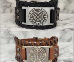 Mei's Viking Viking of the Nordic | armband | Leer