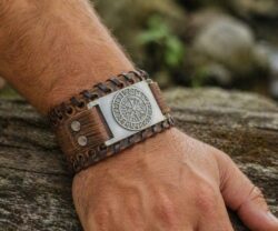 Alternative view of Mei's Viking Viking of the Nordic | armband | Leer