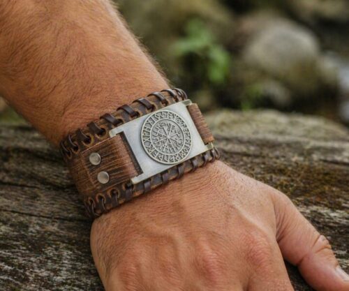 Viking of the nordic sierfoto Mei's Jewellery Alternative view of Mei's Viking Viking of the Nordic | armband | Leer