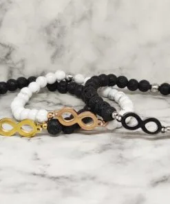 Mei's Handmade Infinity Stones | armband | Edelsteen