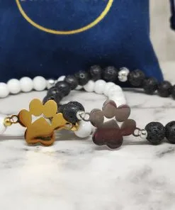 Mei's Handmade Paw with You | armband | Edelsteen