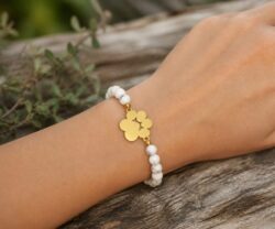 Alternative view of Mei's Handmade Paw with You | armband | Edelsteen