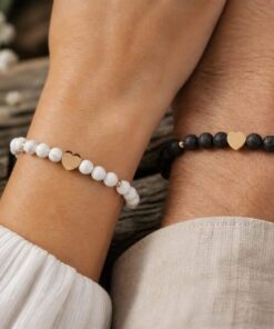 Alternative view of Mei's Handmade Stones with Love | armband | Edelsteen