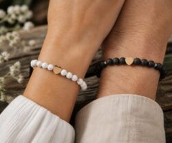 Alternative view of Mei's Handmade Stones with Love | armband | Edelsteen