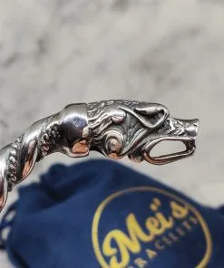Alternative view of Mei's Viking Wolf Ring | armband | Stainless Steel