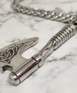 Alternative view of Mei's Viking Viking with Axe | ketting | Stainless Steel