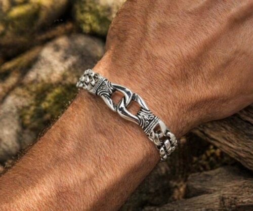 Alternative view of Mei's Viking Locked Viking | armband | Stainless Steel