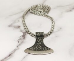 Vikings Dane Axe 316L 1 scaled e1601463653319 Mei's Viking Viking's Dane Axe | ketting | Stainless Steel Vikings Dane Axe 316L 1 scaled e1601463653319