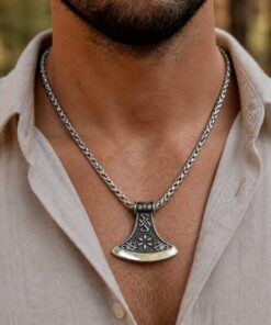Alternative view of Mei's Viking Viking's Dane Axe | ketting | Stainless Steel