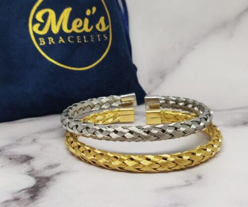 Lucky Wires 6 scaled e1601985526344 Mei's Muse Lucky Wires | armband | Stainless Steel Lucky Wires 6 scaled e1601985526344