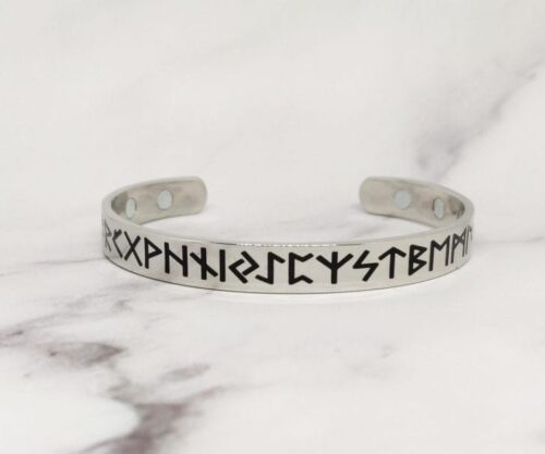 Script of Runes 2 scaled e1601981178902 Mei's Viking Script of Runes | armband | Stainless Steel Script of Runes 2 scaled e1601981178902