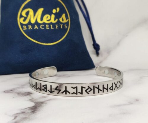Script of Runes 8 scaled e1601981296622 Mei's Viking Script of Runes | armband | Stainless Steel Script of Runes 8 scaled e1601981296622