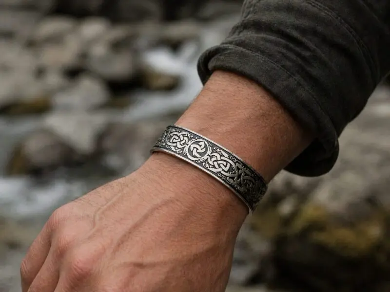 Viking with Knots sierfoto