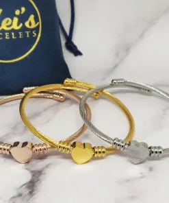 Mei's Muse Love Is All | armband | Stainless Steel