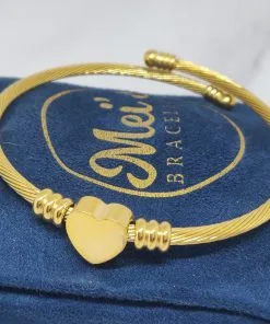 Alternative view of Mei's Muse Love Is All | armband | Stainless Steel