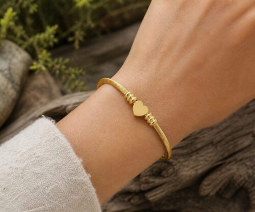 Alternative view of Mei's Muse Love Is All | armband | Stainless Steel