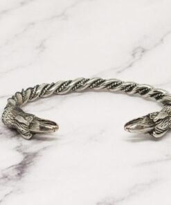 Mei's Viking Nordic Raven | armband | Stainless Steel