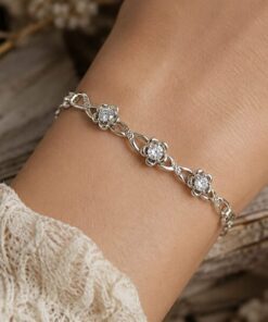 Alternative view of Mei's Muse Sparkle Garden | armband | 925 Zilver