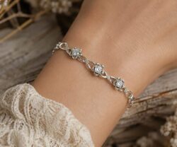 Alternative view of Mei's Muse Sparkle Garden | armband | 925 Zilver