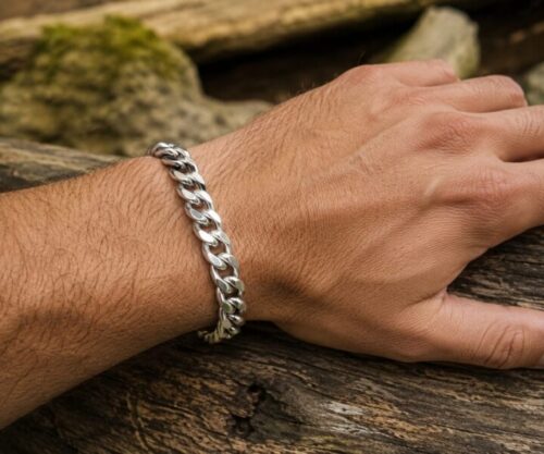Alternative view of Mei's Muse Tough Chain | armband | Stainless Steel