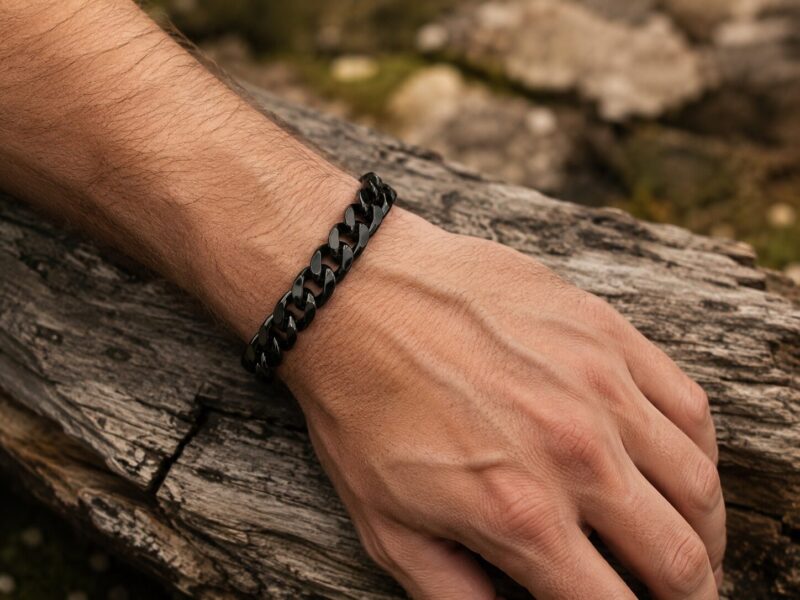 Tough Chain ZW sierfoto Mei's Muse Tough Chain | armband | Stainless Steel Mei's Muse Tough Chain | armband | Stainless Steel - Afbeelding 3