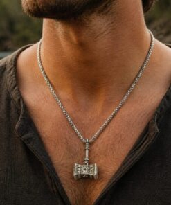 Alternative view of Mei's Muse Doomhammer | ketting | Stainless Steel