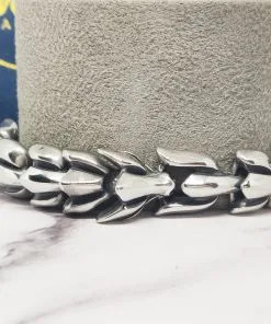 Alternative view of Mei's Viking Dragon Bones | armband | Stainless Steel