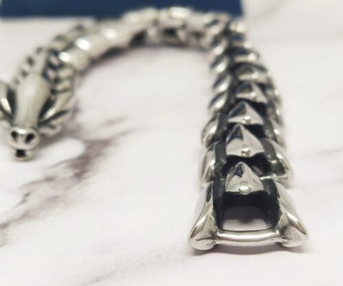 Dragon Bones 7 scaled e1609776060732 Mei's Viking Dragon Bones | armband | Stainless Steel Dragon Bones 7 scaled e1609776060732