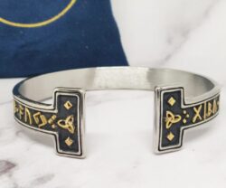 Mei's Viking Gold Runes | armband | Stainless Steel
