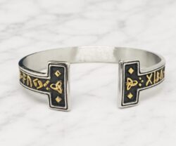 Mei's Viking Gold Runes | armband | Stainless Steel