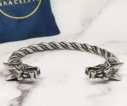 Mei's Viking Nordic Wolf | armband | Stainless Steel