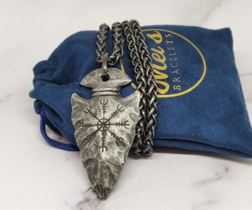 Viking with Arrow 6 scaled e1610023561252 Mei's Viking Viking with Arrow | ketting | Stainless Steel Viking with Arrow 6 scaled e1610023561252