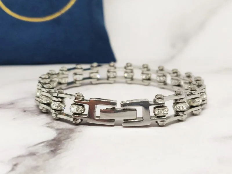 Mei's Muse Biker Chain | armband | Stainless Steel - Afbeelding 15
