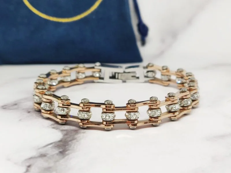 Mei's Muse Biker Chain | armband | Stainless Steel - Afbeelding 2