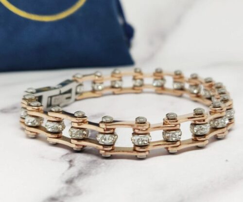 Biker Chain 4 scaled e1613998365255 Mei's Muse Biker Chain | armband | Stainless Steel Biker Chain 4 scaled e1613998365255