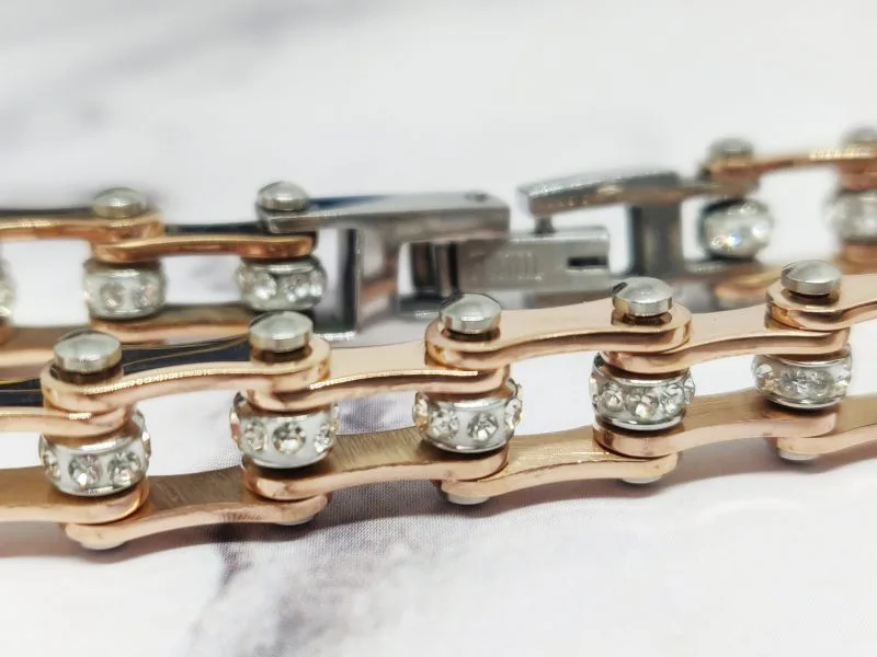 Mei's Muse Biker Chain | armband | Stainless Steel - Afbeelding 4