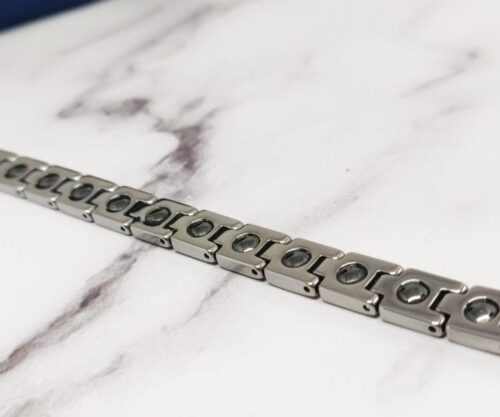 Geo Chain 15 scaled e1614083269735 Mei's Muse Geo Chain | armband | Tungsten Geo Chain 15 scaled e1614083269735
