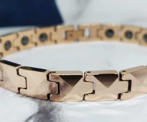 Geo Chain 4 scaled e1614083297579 Mei's Muse Geo Chain | armband | Tungsten Geo Chain 4 scaled e1614083297579
