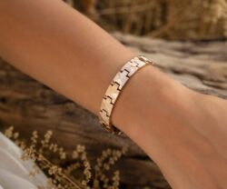 Alternative view of Mei's Muse Geo Chain | armband | Tungsten
