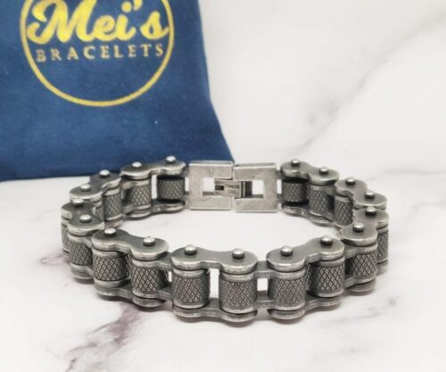 Motor Chain 10 scaled e1614000222758 Mei's Muse Motor Chain | armband | Stainless Steel Motor Chain 10 scaled e1614000222758