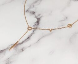 Mei's Muse Love Chain | ketting | Titanium Staal